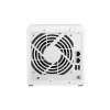 QNAP TS-433 NAS Tower ARM Cortex-A55 4 GB 0 TB QNAP QTS White