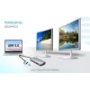 i-tec USB 3.0 USB-C/Thunderbolt 3x Display Metal Nano Dock with LAN + Power Delivery 100 W