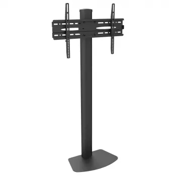 Floor TV mount TECHLY ICA-TR27 for 32–55 inch (81.3–139.7 cm), VESA 100x100–600x400, tilt -15–0°, max load 40 kg, black
