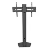 Floor TV mount TECHLY ICA-TR27 for 32–55 inch (81.3–139.7 cm), VESA 100x100–600x400, tilt -15–0°, max load 40 kg, black