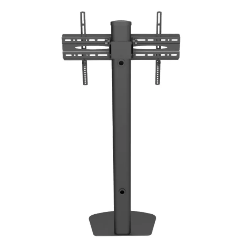 Floor TV mount TECHLY ICA-TR27 for 32–55 inch (81.3–139.7 cm), VESA 100x100–600x400, tilt -15–0°, max load 40 kg, black