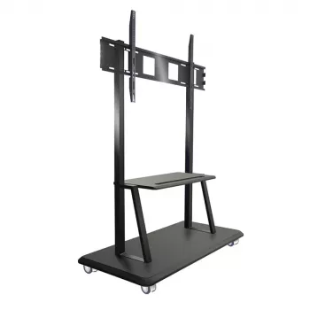 Portable floor stand TECHLY Signage Display Mount ICA-TR31 for 55 inch–120 inch screens, VESA 1200x600, max load 150 kg, black