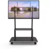 Portable floor stand TECHLY Signage Display Mount ICA-TR31 for 55 inch–120 inch screens, VESA 1200x600, max load 150 kg, black