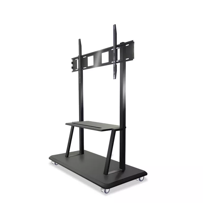 Portable floor stand TECHLY Signage Display Mount ICA-TR31 for 55 inch–120 inch screens, VESA 1200x600, max load 150 kg, black