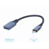 GEMBIRD USB 3.0 OTG Type-C to USB Type-A Cable (CM/AF), Space Grey