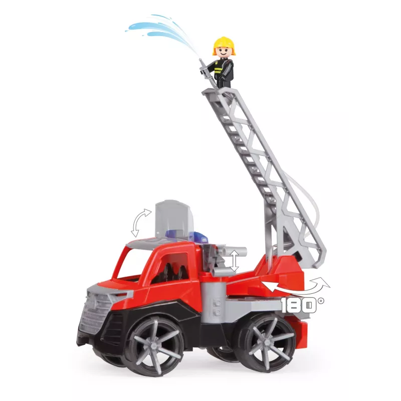Lena TRUXX SM04535, Fire truck, 2 yr(s), Rubber, Steel, Grey, Red