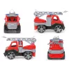 Lena TRUXX SM04535, Fire truck, 2 yr(s), Rubber, Steel, Grey, Red