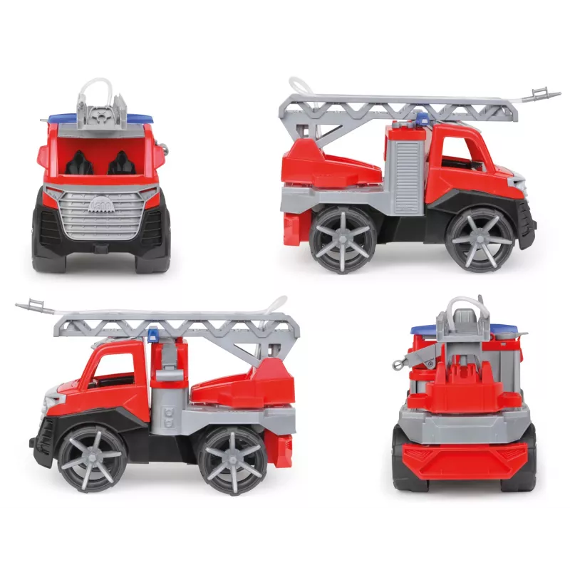 Lena TRUXX SM04535, Fire truck, 2 yr(s), Rubber, Steel, Grey, Red