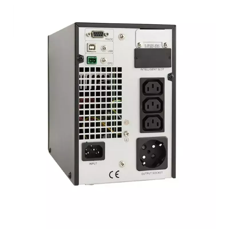 Gembird EG-UPSO-1000 UPS Double-conversion 1 kVA 900 W 4 AC outlets