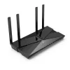 TP-Link AX1800 Dual Band Wi-Fi 6 Router, Wi-Fi 6 (802.11ax), Dual-band (2.4 GHz / 5 GHz), Ethernet LAN, Black, Tabletop router