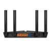 TP-Link AX1800 Dual Band Wi-Fi 6 Router, Wi-Fi 6 (802.11ax), Dual-band (2.4 GHz / 5 GHz), Ethernet LAN, Black, Tabletop router