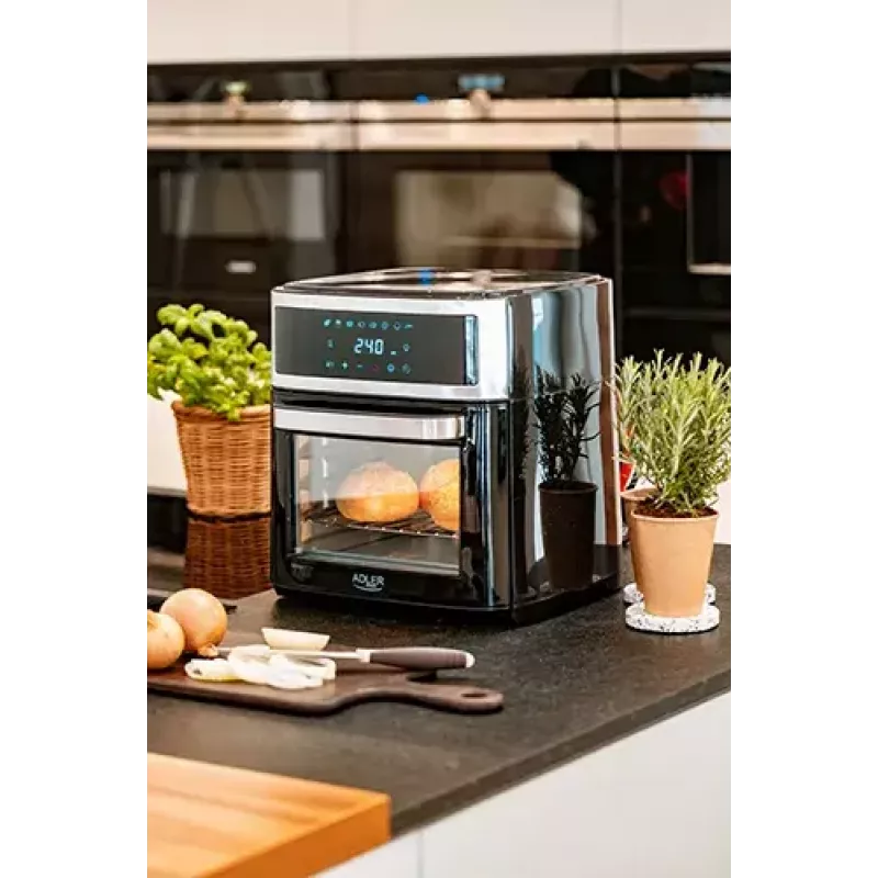 Adler AD 6309 airfryer oven, 13 L, 1700 W, stainless steel/black