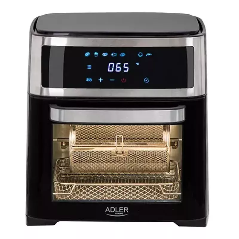 Adler AD 6309 airfryer oven, 13 L, 1700 W, stainless steel/black