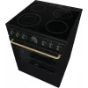 Gorenje GECS6B71CLB Freestanding cooker Electric Ceramic hob Black
