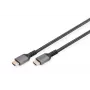 DIGITUS 8K PREMIUM HDMI 2.1 Cable 3m Aluminum Housing, Gold plated, Support 8K/60HZ