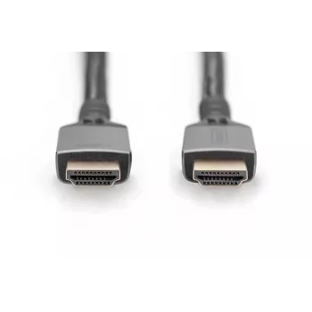 DIGITUS 8K PREMIUM HDMI 2.1 Cable 3m Aluminum Housing, Gold plated, Support 8K/60HZ