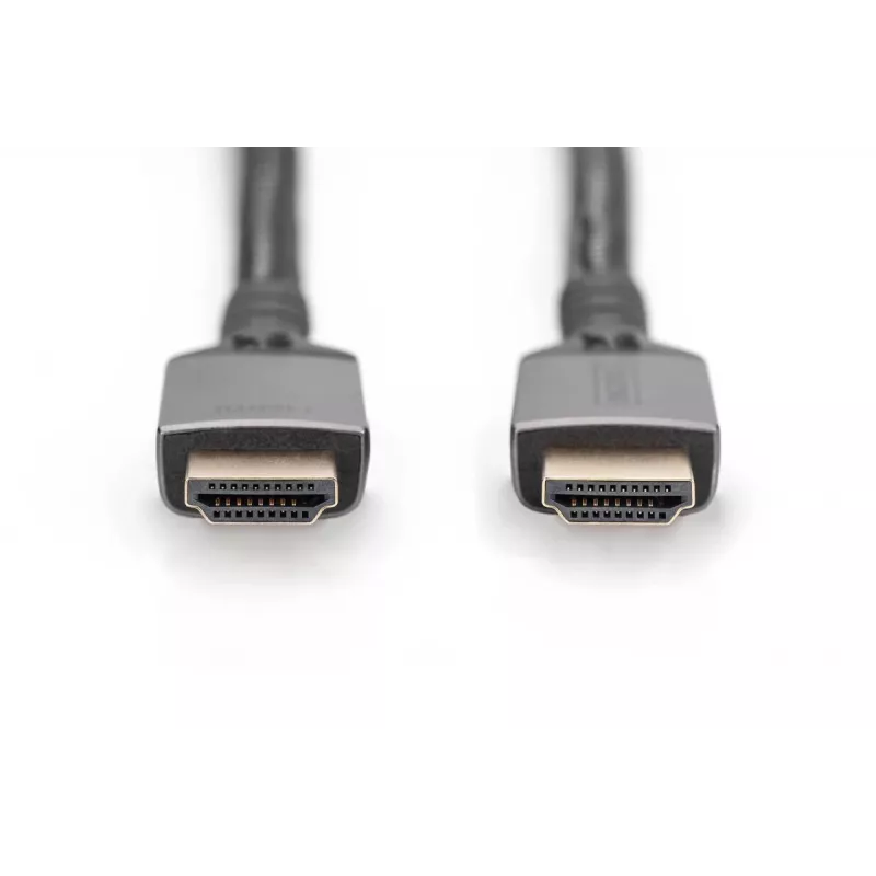 DIGITUS 8K PREMIUM HDMI 2.1 Cable 3m Aluminum Housing, Gold plated, Support 8K/60HZ
