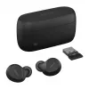 Jabra Evolve2 Buds - USB-A MS Wireless Charging Pad, True Wireless Stereo (TWS), Calls/Music, 5.4 g, Headset, Black