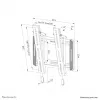 TV Wall Mount Neomounts WL35-550BL12 Max 40kg 24-55in Black