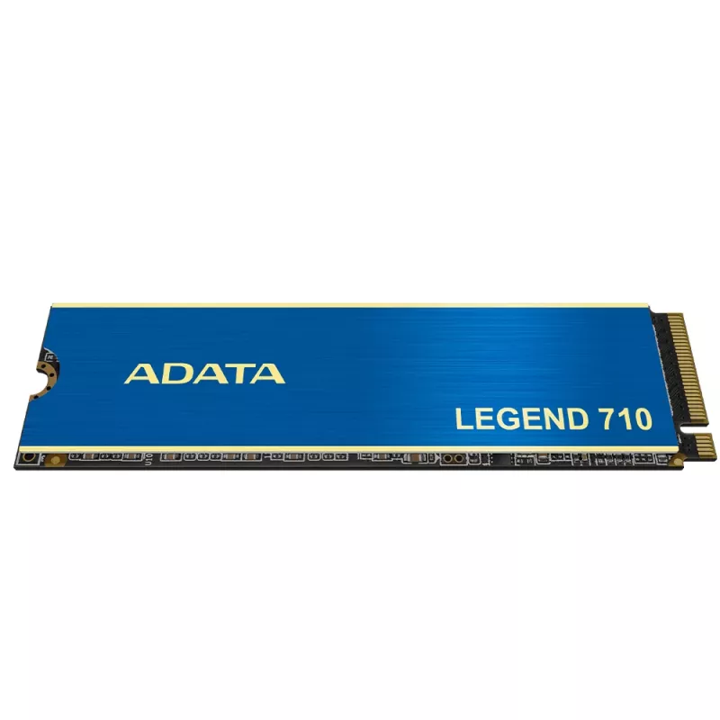SSD M.2 ADATA LEGEND 710 256 GB — PCIe 3.0 NVMe, Read 2100 MB/s, Write 1000 MB/s