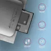 Axagon CRE-S3C Aluminum high-speed USB-C 3.2 Gen 1 memory card reader. 3 slots, UHS-II