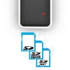 Axagon CRE-X1 external 5-slot reader of memory cards