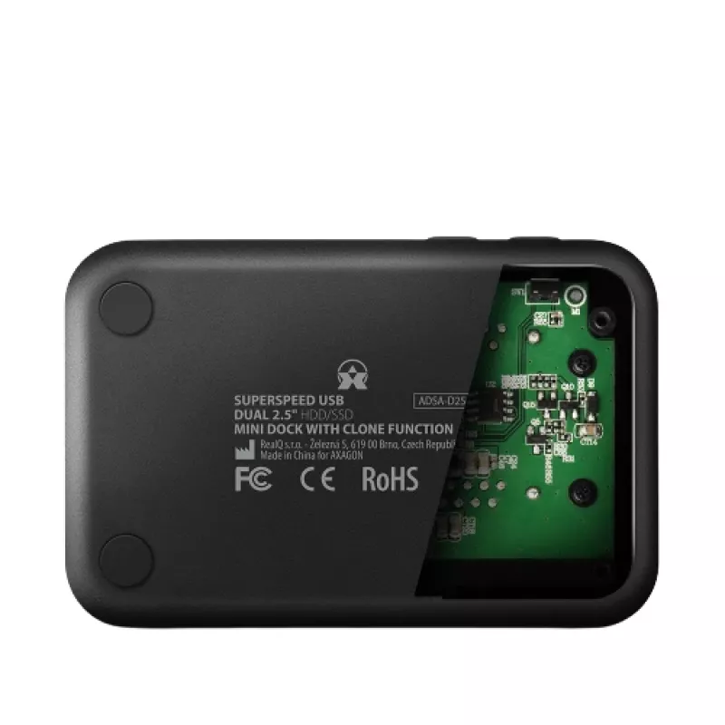Axagon ADSA-D25 SuperSpeed USB DUAL 2.5 inch SSD/HDD MINI dock