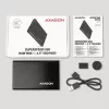 HDD/SSD enclosure AXAGON EE25-A6M — 2.5 inch SATA, USB 3.2 Gen 1 (5 Gbit/s), Micro-USB B to USB Type-A, aluminium, black