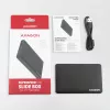 Axagon EE25-SL Screwless USB 3.2 Gen 1 - SATA 6G external box for 2.5 inch SSD/HDD