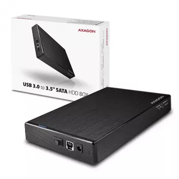 Axagon EE35-XA3 compact aluminum USB 3.2 Gen 1 external box SATA intended for 3.5 inch HDD