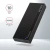 Axagon EEM2-GTR External USB-C 3.2 Gen 2 metal box for M.2 NVMe SSDs