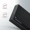 Axagon EEM2-GTR External USB-C 3.2 Gen 2 metal box for M.2 NVMe SSDs