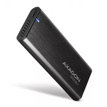 SSD enclosure Axagon EEM2-SBC USB-C 3.2 Gen 2 Black M.2