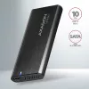 SSD enclosure Axagon EEM2-SBC USB-C 3.2 Gen 2 Black M.2