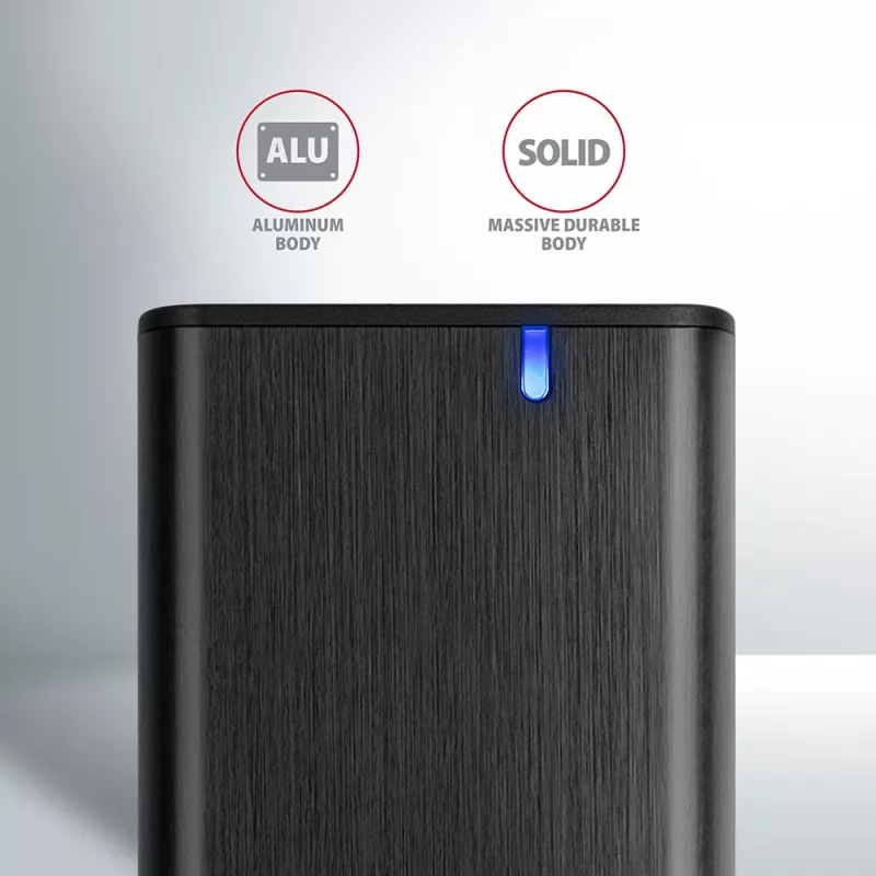 SSD enclosure Axagon EEM2-SBC USB-C 3.2 Gen 2 Black M.2