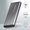 Axagon EEM2-SG2 SuperSpeed+ USB-C - M.2 NVMe & SATA SSD RAW box