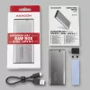 Axagon EEM2-SG2 SuperSpeed+ USB-C - M.2 NVMe & SATA SSD RAW box
