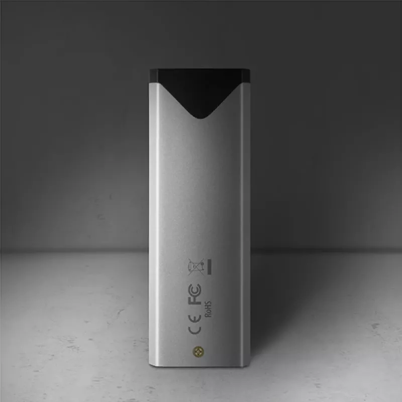 Axagon EEM2-UG2 External USB-C 10Gbps metal box for M.2 NVMe SSD disks. Silver