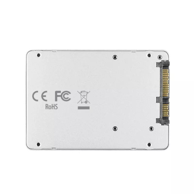 Axagon RSS-M2SD SATA - M.2 SATA SSD, internal 2.5 inch ALU box, silver