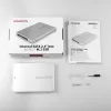 Axagon RSS-M2SD SATA - M.2 SATA SSD, internal 2.5 inch ALU box, silver