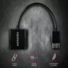 Video cable adapter Axagon RVD-VGN DisplayPort to VGA 0.16 m