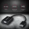 Video cable adapter Axagon RVD-VGN DisplayPort to VGA 0.16 m