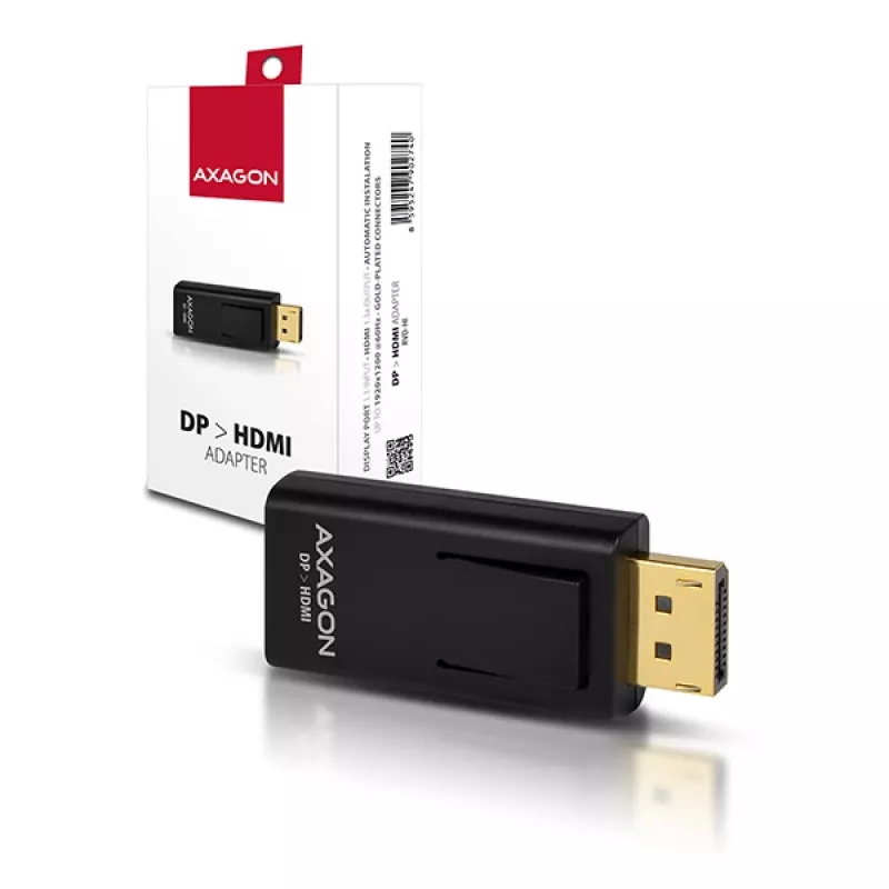 Cable gender changer Axagon RVD-HI DisplayPort to HDMI Black