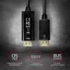 Axagon RVD-HI14C2 DisplayPort -> HDMI 1.4 cable 1.8m, 4K/30Hz