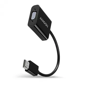 Axagon RVH-VGAN HDMI -> VGA adapter FullHD, 1920x1200, audio OUT, power IN