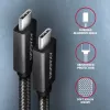 Axagon BUCM32-CM10AB SPEED+ USB-C USB 20Gbps/100W cable 1 m