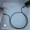 Axagon BUCM32-CM20AB SPEED+ USB-C USB 20Gbps/100W cable 2 m