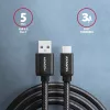 Axagon BUCM3-AM20AB SPEED USB-C <> USB-A 3.2 Gen 1 cable 2 m