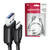 Axagon BUCM3-AM20AB SPEED USB-C <> USB-A 3.2 Gen 1 cable 2 m
