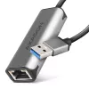 2.5 Gigabit Ethernet adapter AXAGON ADE-25R — USB Type-C, 10/100/1000/2500 Mbit, 5000 Mbit/s, aluminium, grey